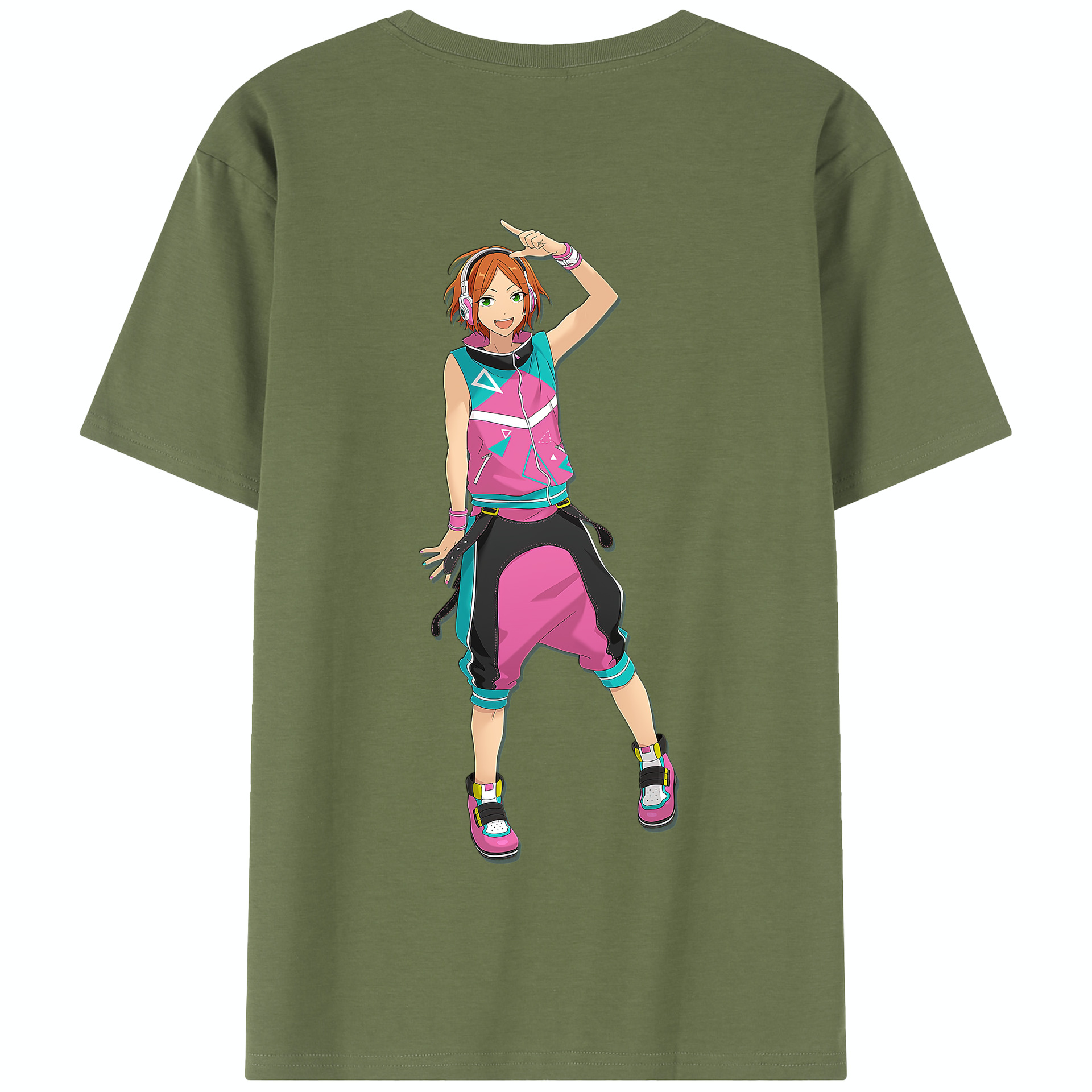（画像用） あんさんぶるスターズ! Ensemble Stars 綿100％半袖Tシャツ（背面プリント）